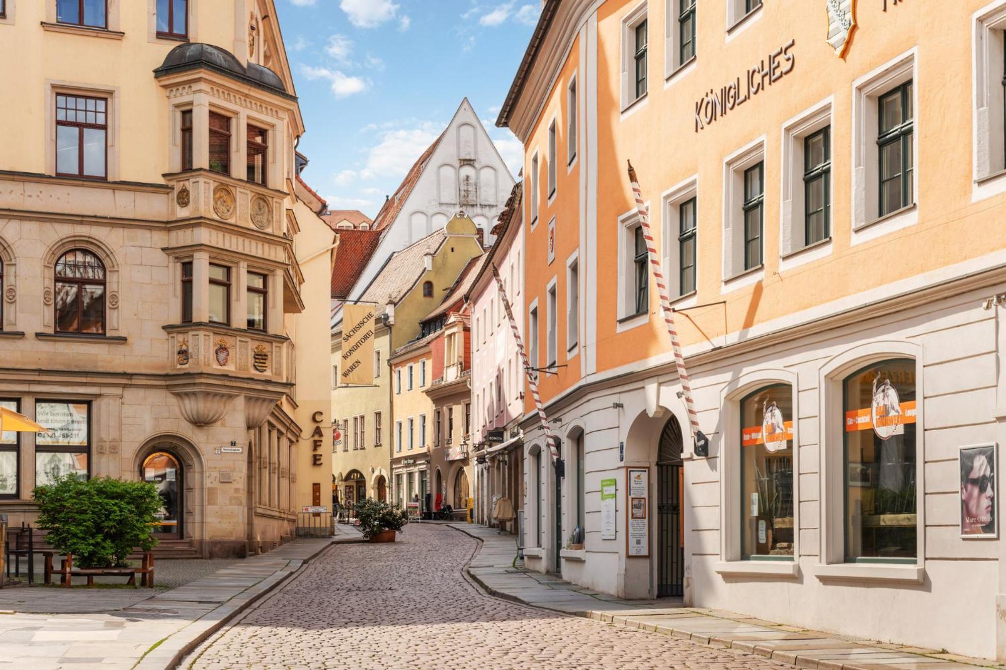 Schoene Altstadt Ferienwohnung Gruppen Familien Parkplatz Meissen Luaran gambar